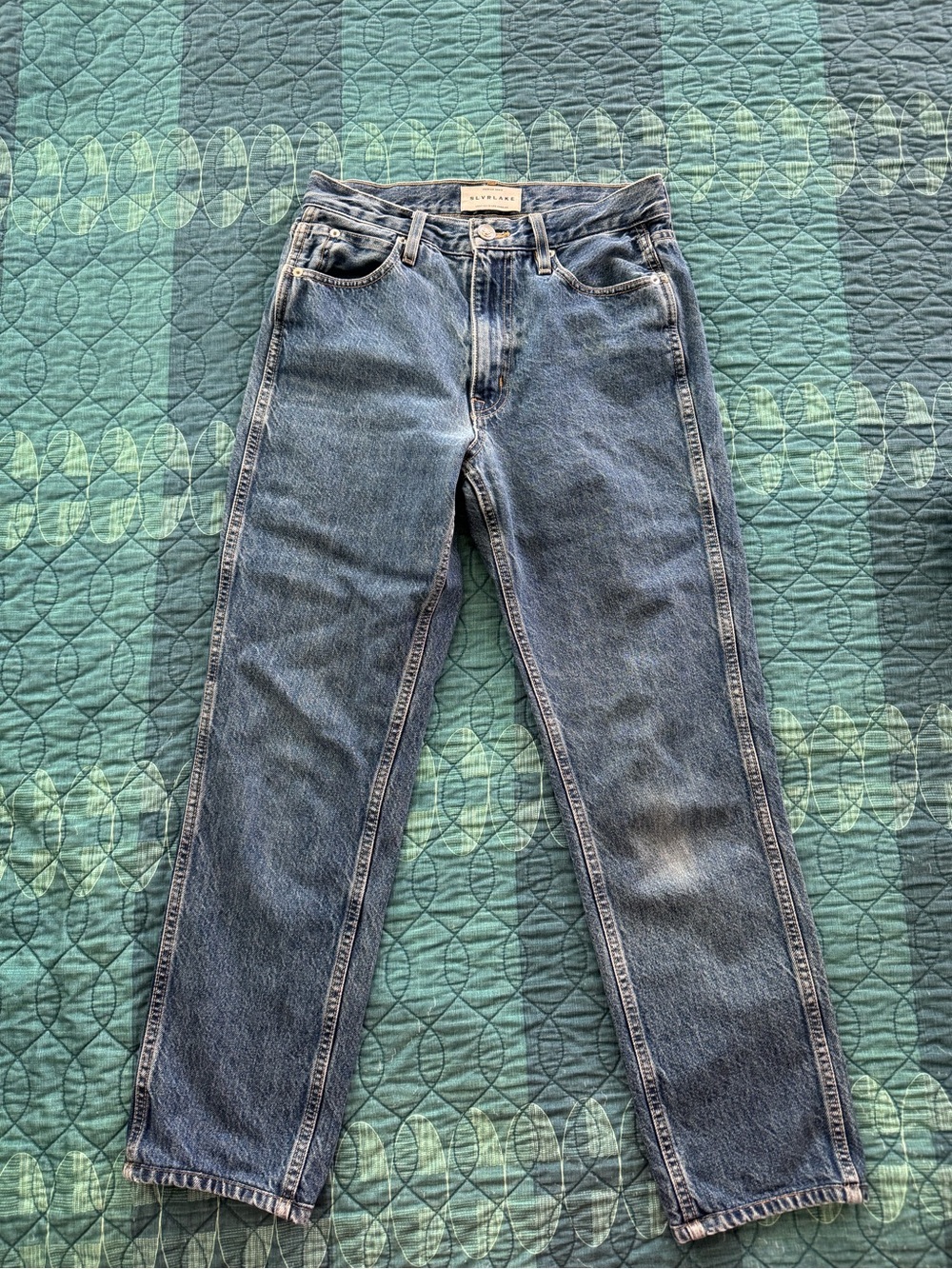 Slvrlake Denim Virginia Slim Slim Cropped Jeans size 26